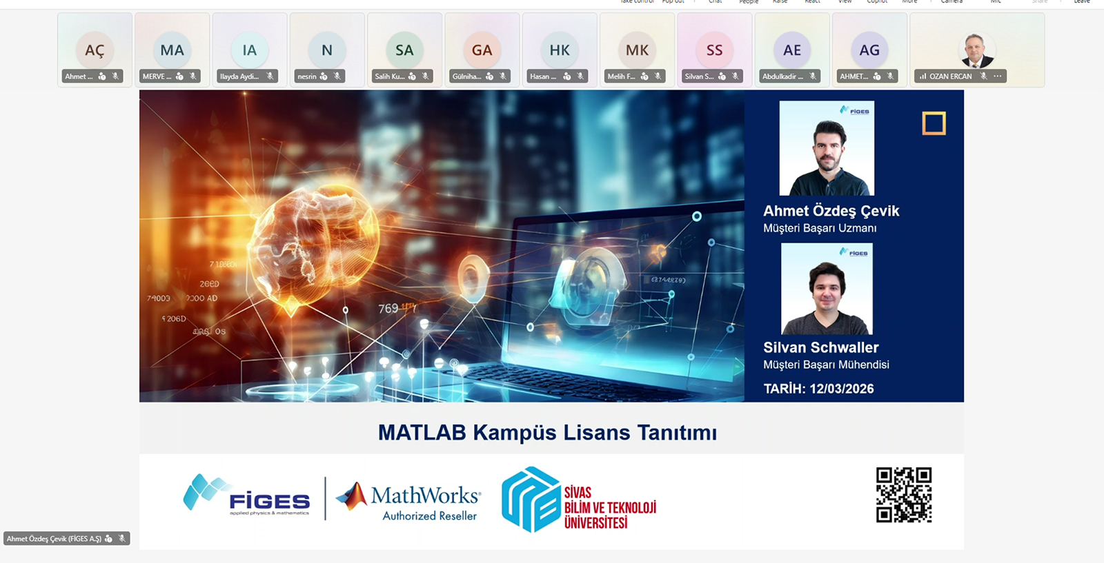 SBTÜ ve FİGES’ten Geleceğin Mühendislerine MATLAB Eğitimi